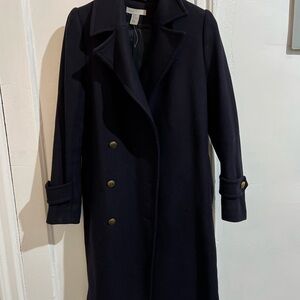 H&M Black Trench Coat